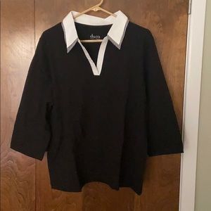 Black XL Top from D&Co